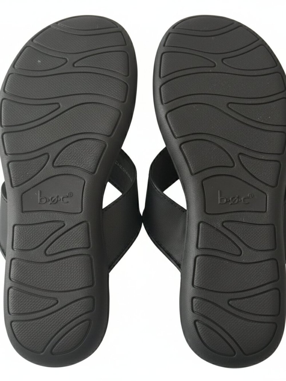 b.o.c. Born Concept Cadore Black Thong Sandals - Size 7M - Picture 2 of 4